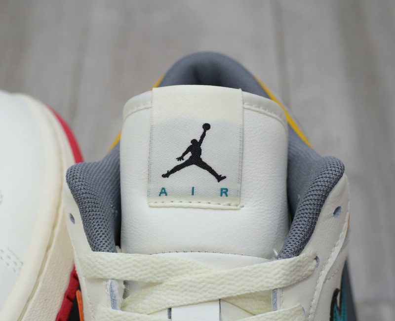 Giày Nike Air Jordan 1 Low Premium ‘Sail Yellow Ochre’ Chuẩn 99% Auth