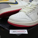 Giày Nike Air Jordan 1 Low Premium ‘Sail Yellow Ochre’ Chuẩn 99% Auth