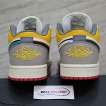 Giày Nike Air Jordan 1 Low Premium ‘Sail Yellow Ochre’ Chuẩn 99% Auth