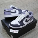 Giày Nike Air Jordan 1 Low ‘Purple White’ Chuẩn 99% Auth