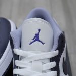 Giày Nike Air Jordan 1 Low ‘Purple White’ Chuẩn 99% Auth