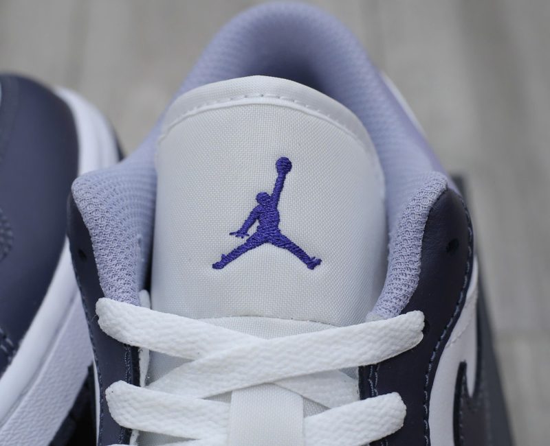 Giày Nike Air Jordan 1 Low ‘Purple White’ Chuẩn 99% Auth