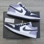 Giày Nike Air Jordan 1 Low ‘Purple White’ Chuẩn 99% Auth