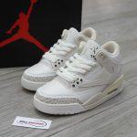Giày Nike Air Jordan 3 Retro x Travis Scott Cactus Jack White Sail Chuẩn 99% Auth
