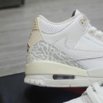 Giày Nike Air Jordan 3 Retro x Travis Scott Cactus Jack White Sail Chuẩn 99% Auth
