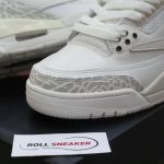 Giày Nike Air Jordan 3 Retro x Travis Scott Cactus Jack White Sail Chuẩn 99% Auth