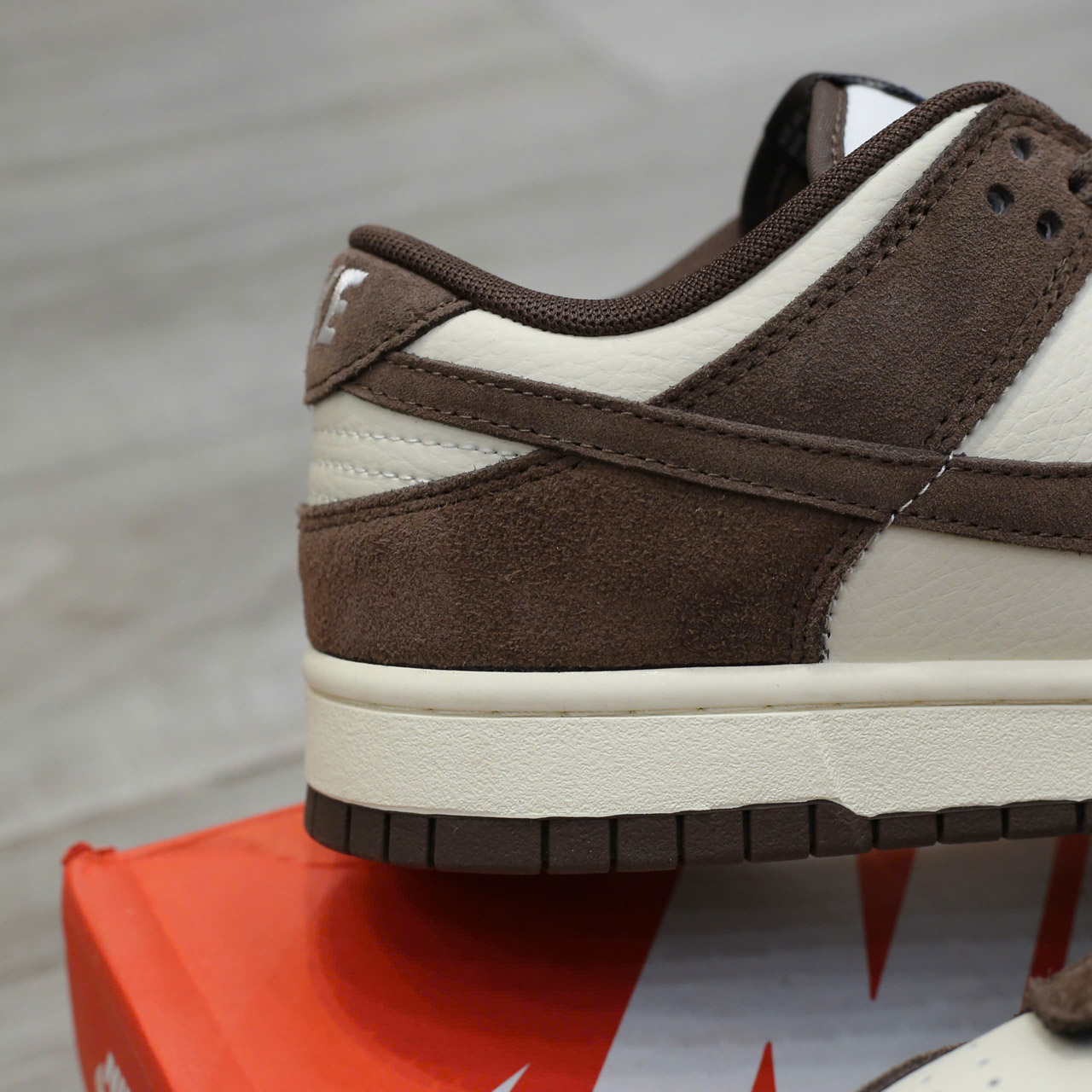 Giày Nike Dunk Low Retro SE Pale Ivory Baroque Brown Chuẩn 99% Auth