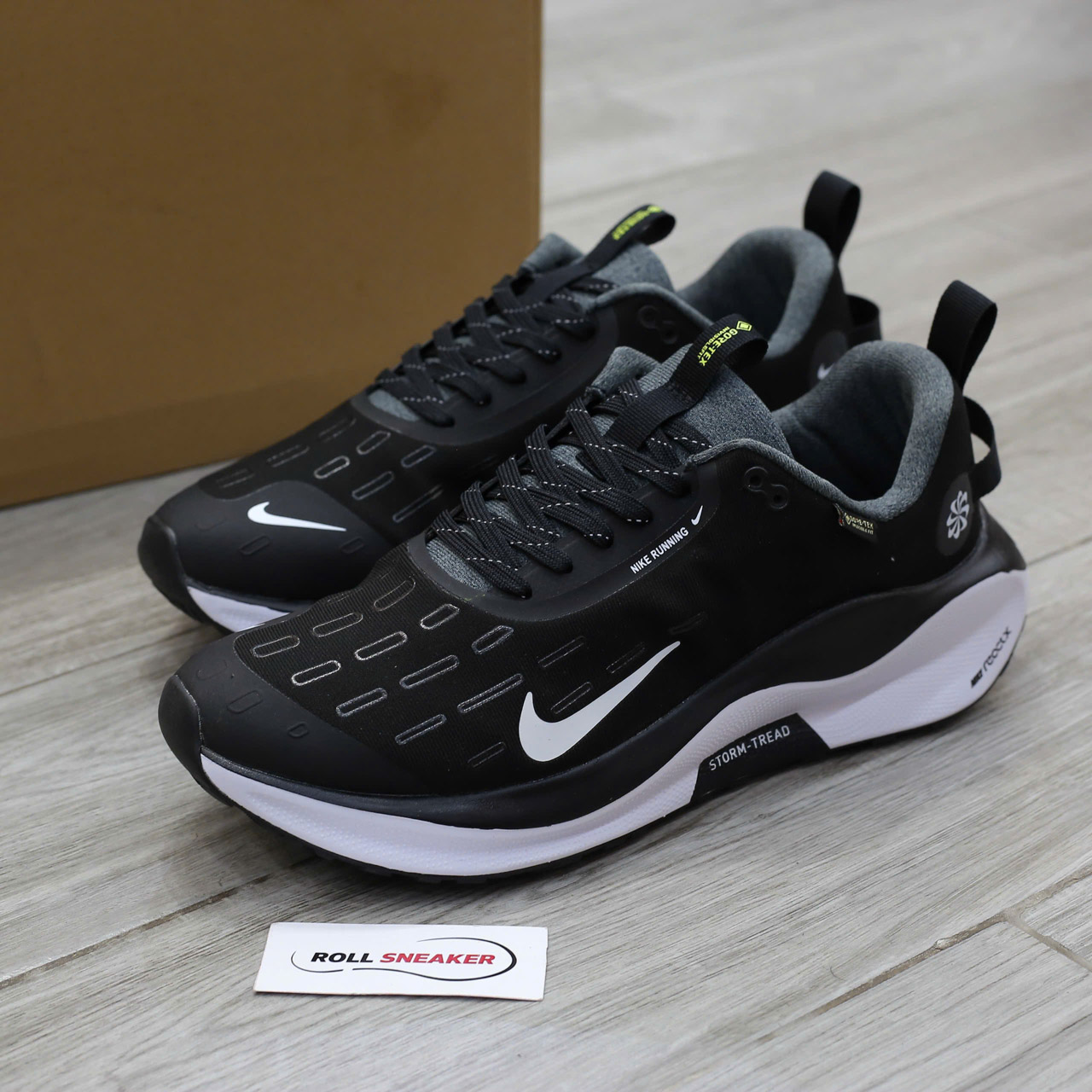 Giày Nike Infinity Run 4 Gore-Tex ‘Black White’ Chuẩn 99% Auth