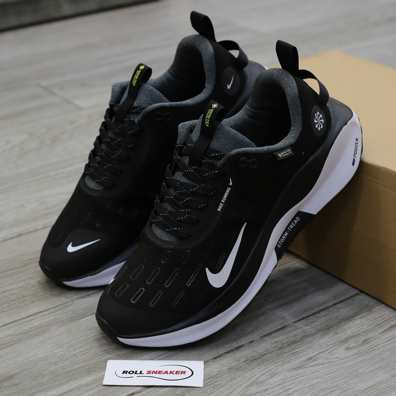 Giày Nike Infinity Run 4 Gore-Tex ‘Black White’ Chuẩn 99% Auth