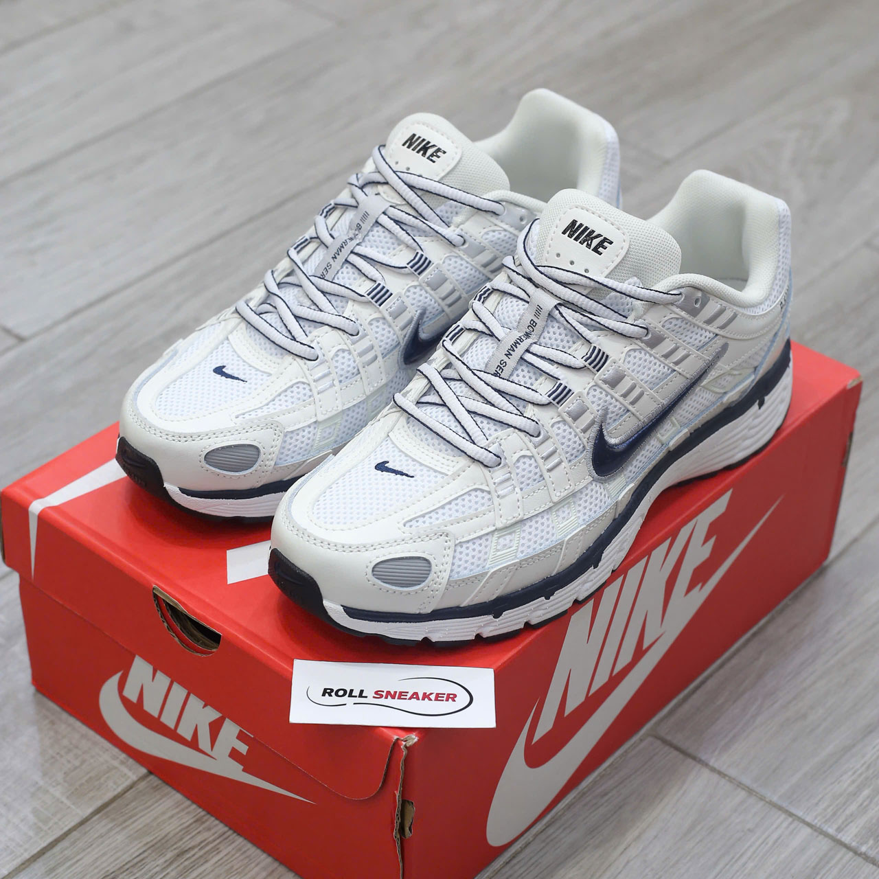 Giày Nike P-6000 ‘White Metallic Silver’ Chuẩn 99% Auth