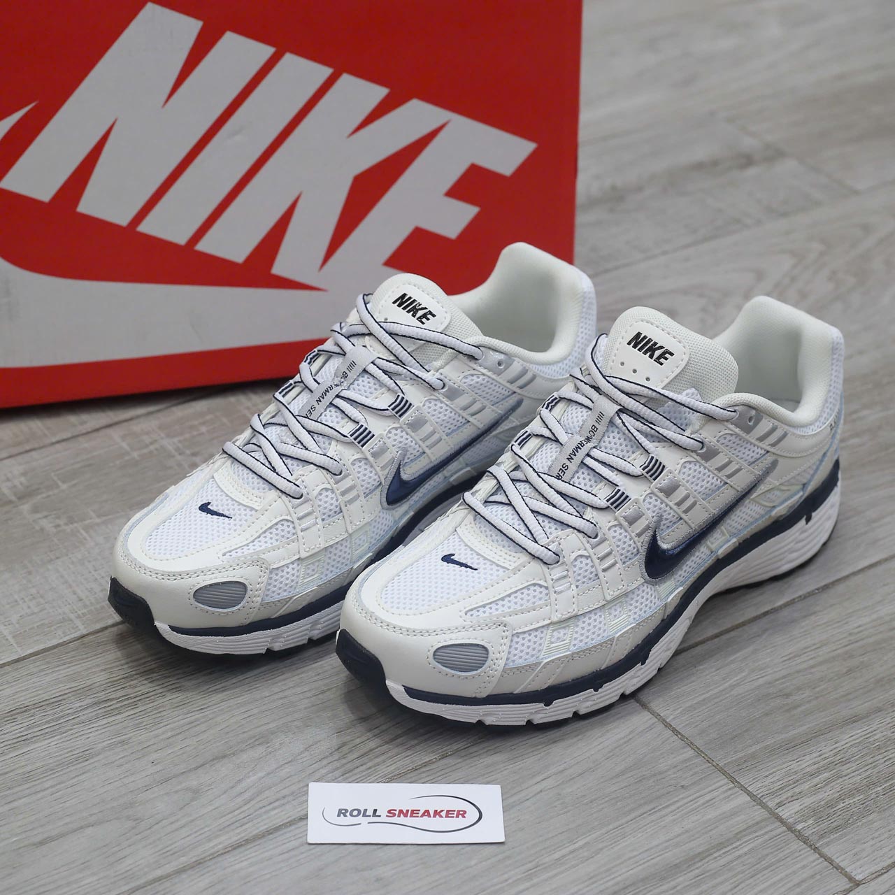 Giày Nike P-6000 ‘White Metallic Silver’ Chuẩn 99% Auth