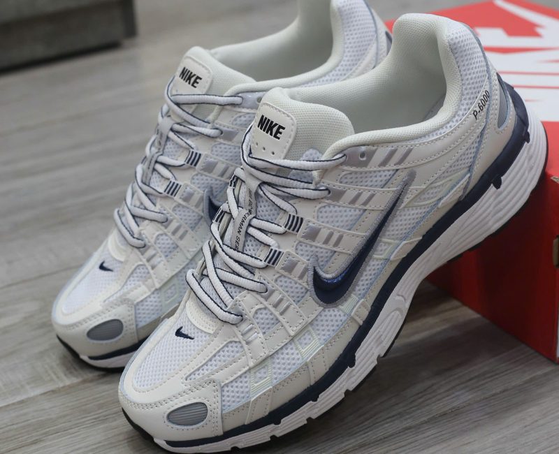 Giày Nike P-6000 ‘White Metallic Silver’ Chuẩn 99% Auth