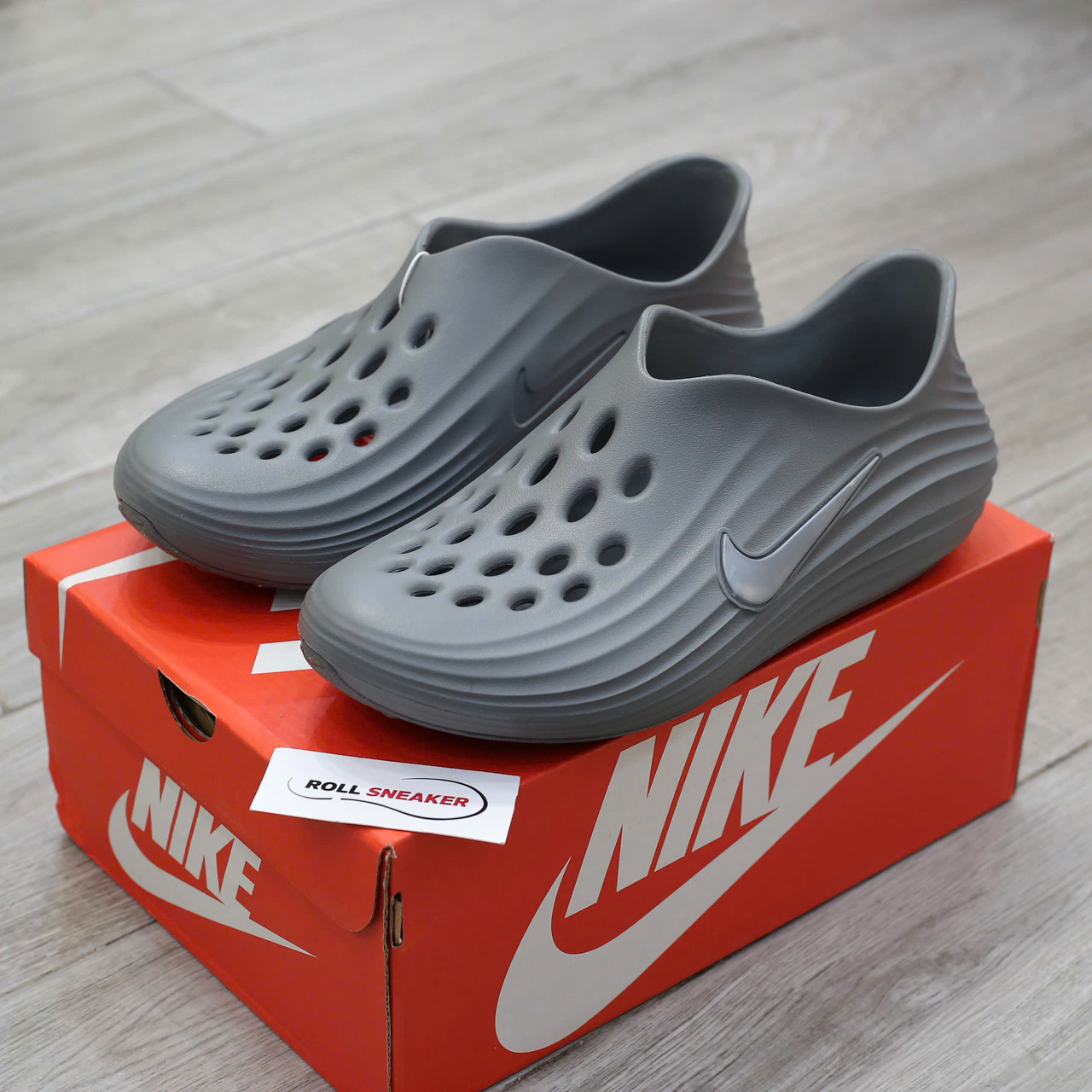 Giày Nike ReactX Rejuven8 Smoke Grey Chuẩn 99% Auth