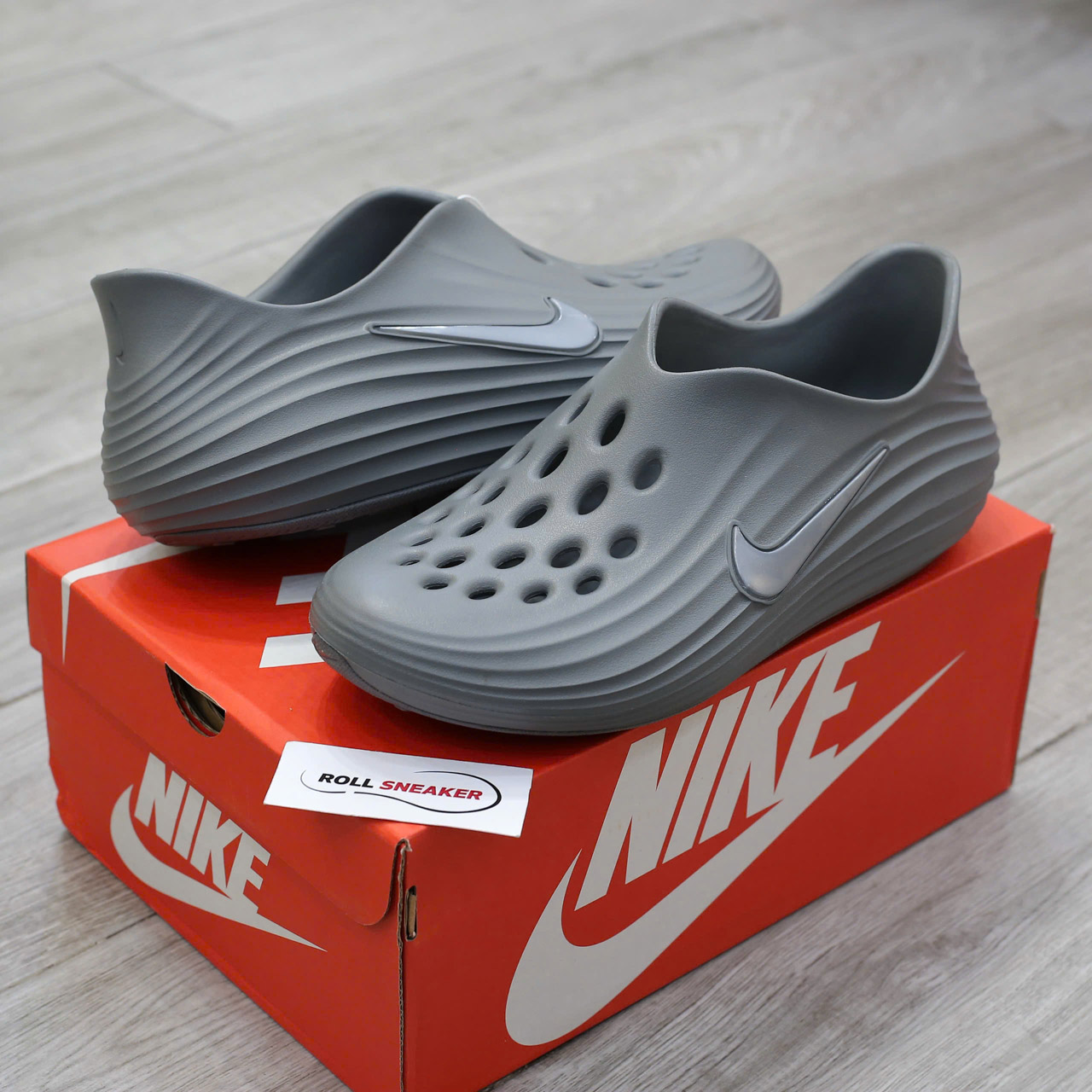 Giày Nike ReactX Rejuven8 Smoke Grey Chuẩn 99% Auth
