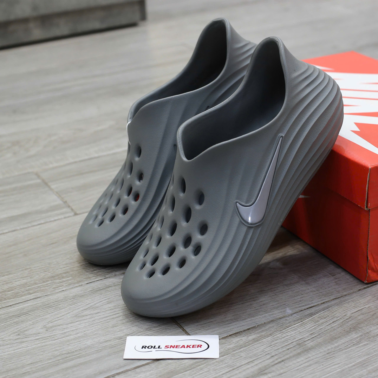 Giày Nike ReactX Rejuven8 Smoke Grey Chuẩn 99% Auth