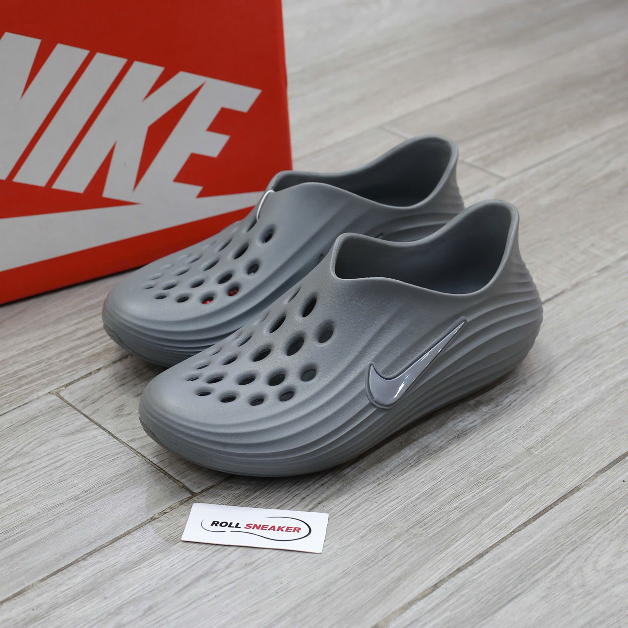 Giày Nike ReactX Rejuven8 Smoke Grey Chuẩn 99% Auth