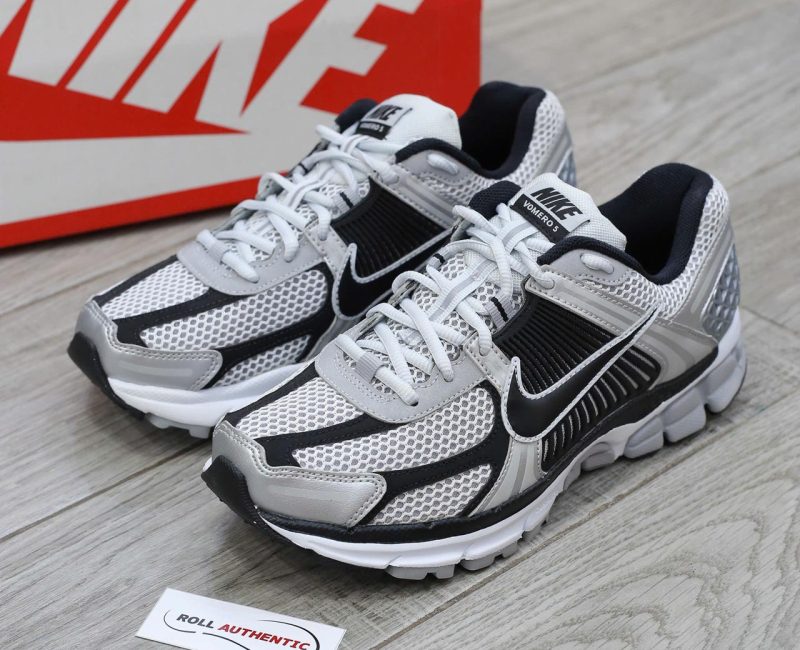 Giày Nike Zoom Vomero 5 ‘Metallic Silver Black’ Real