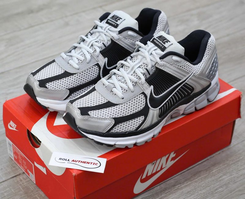 Giày Nike Zoom Vomero 5 ‘Metallic Silver Black’ Real