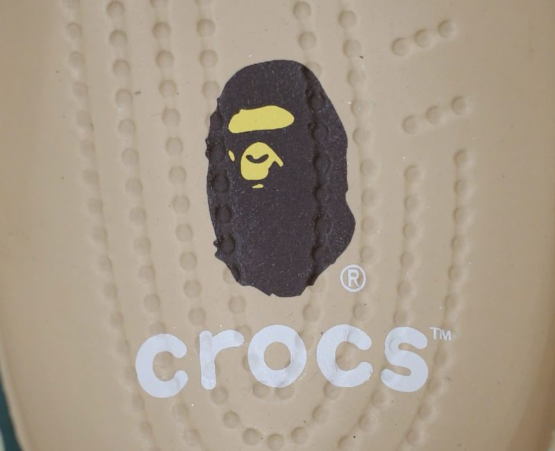 Dép Crocs Classic Clog x A Bathing Ape ABC Camo Green Like Auth