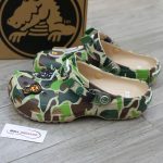 Dép Crocs Classic Clog x A Bathing Ape ABC Camo Green Like Auth