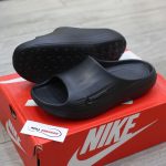 Dép Nike ReactX Rejuven8 Slide Black Chuẩn 95% Auth