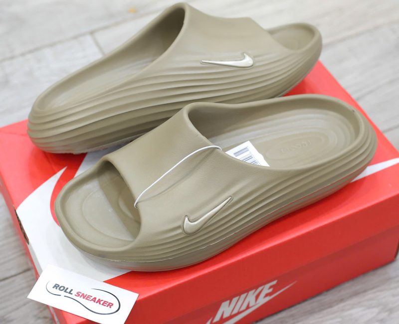 Dép Nike ReactX Rejuven8 Slide ‘Khaki’ Best Quality