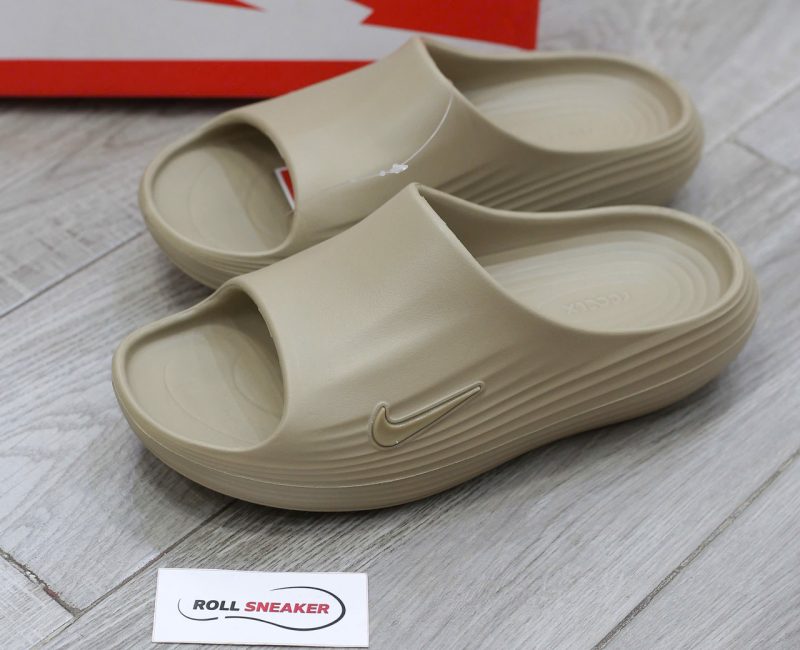 Dép Nike ReactX Rejuven8 Slide ‘Khaki’ Chuẩn 95% Auth