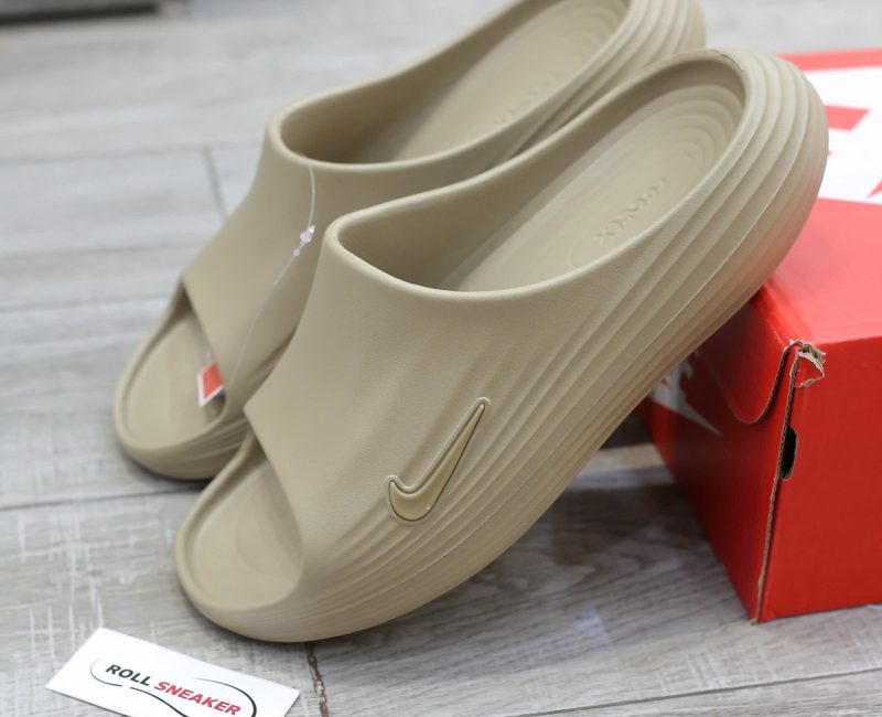 Dép Nike ReactX Rejuven8 Slide ‘Khaki’ Chuẩn 95% Auth