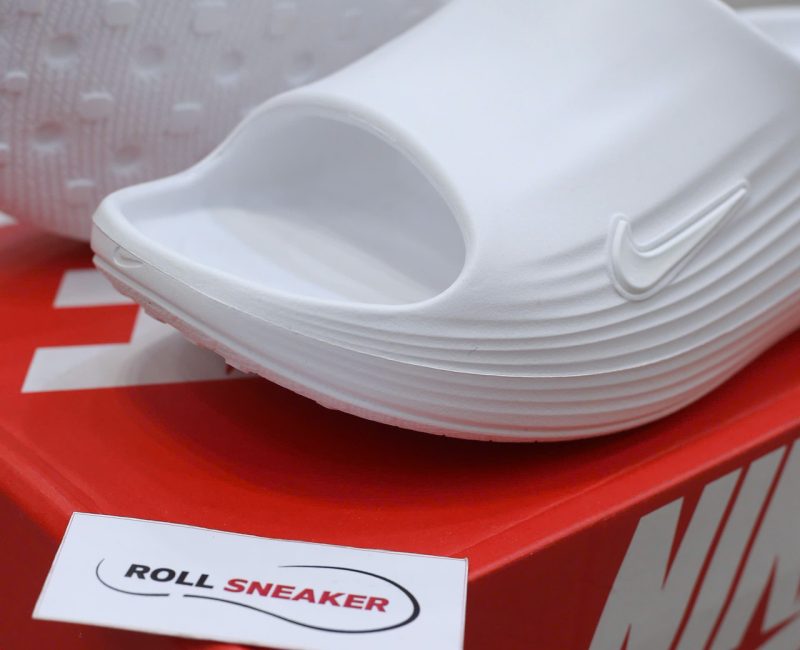 Dép Nike ReactX Rejuven8 Slide ‘White’ Chuẩn 95% Auth
