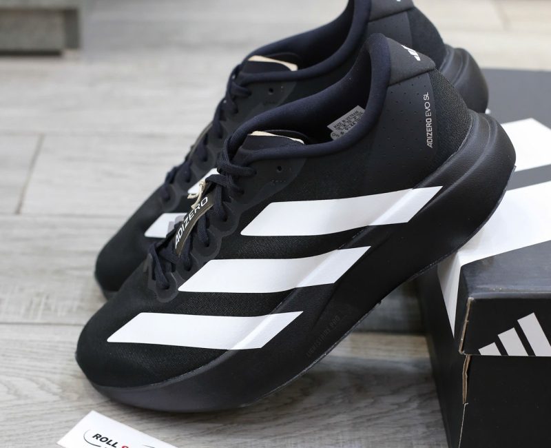 Giày Adidas Adizero Evo SL ‘Black White’ Like Auth