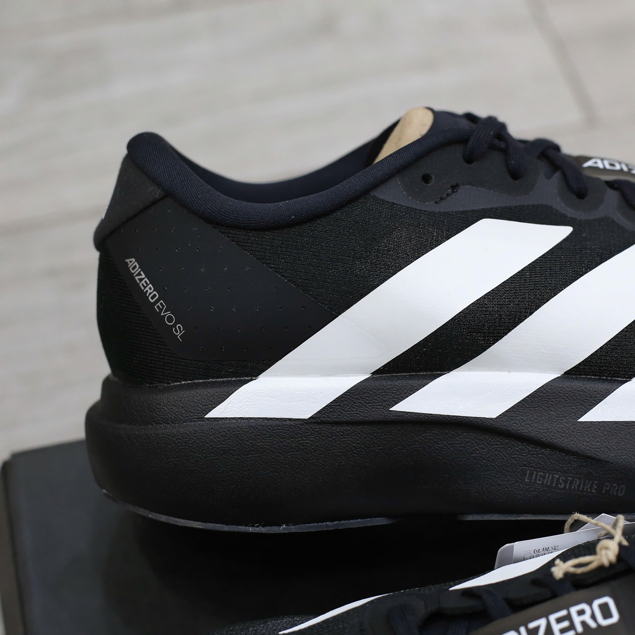 Giày Adidas Adizero Evo SL ‘Black White’ Like Auth