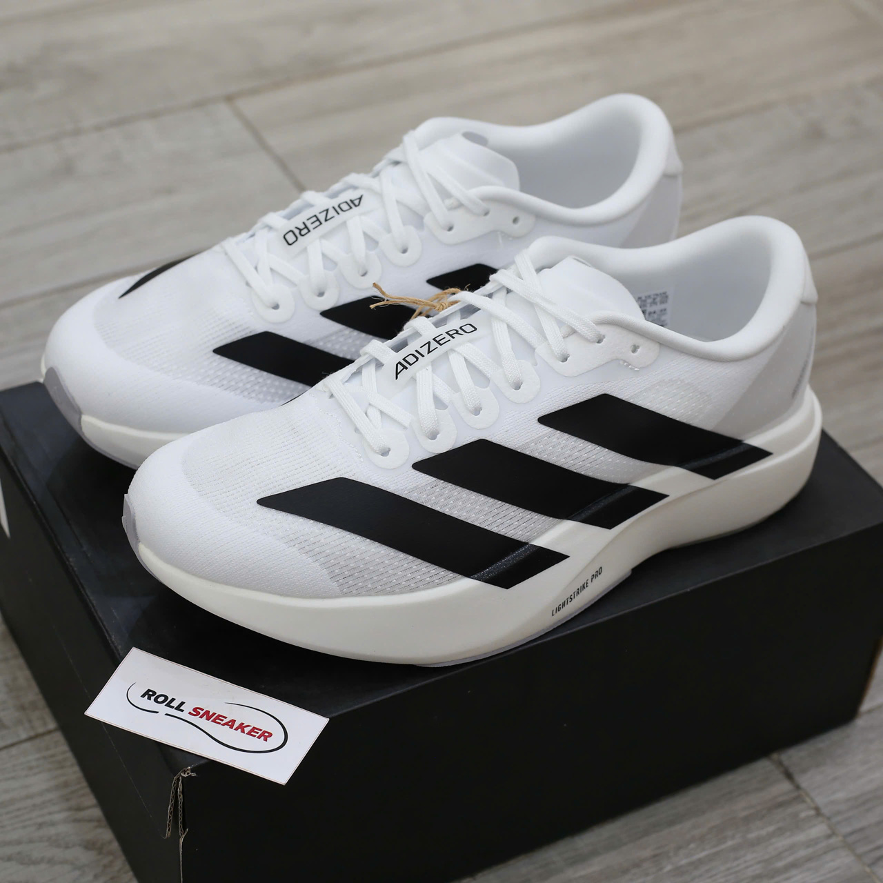 Giày Adidas Adizero Evo SL ‘White Black’ Like Auth