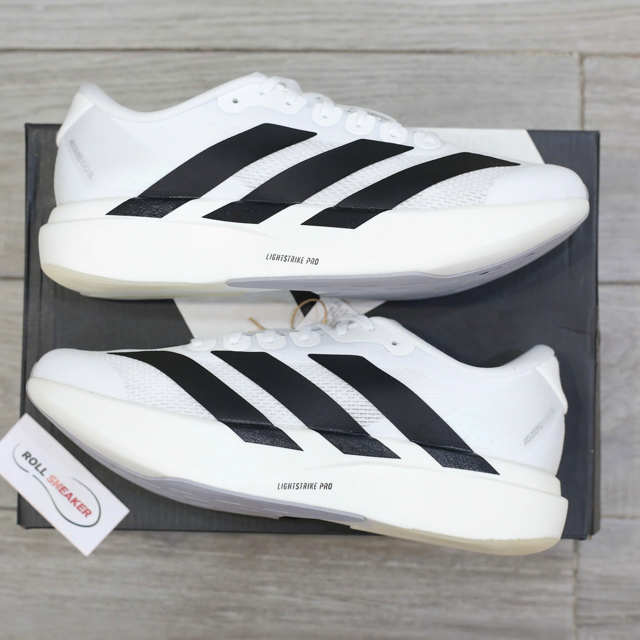 Giày Adidas Adizero Evo SL ‘White Black’ Like Auth
