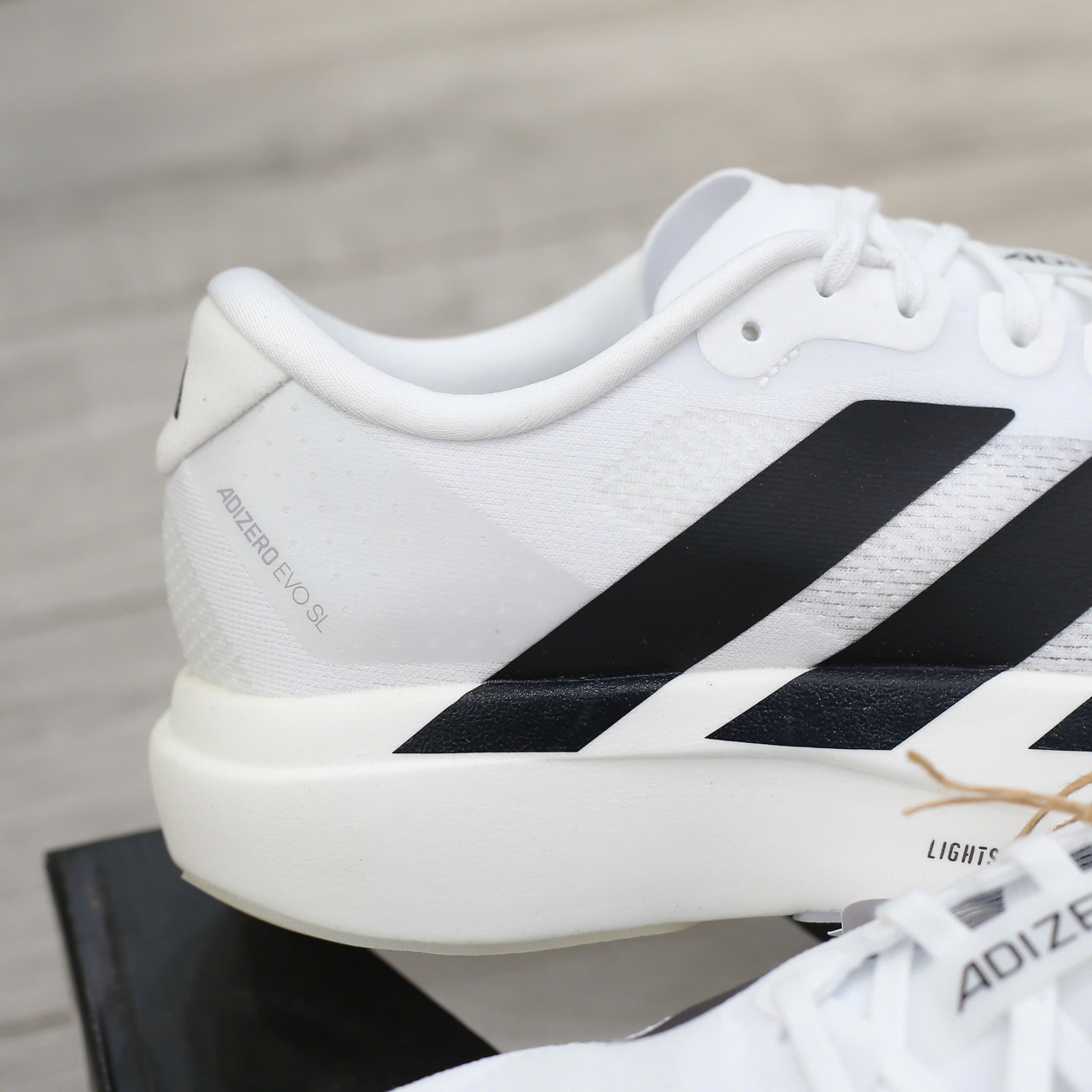 Giày Adidas Adizero Evo SL ‘White Black’ Like Auth