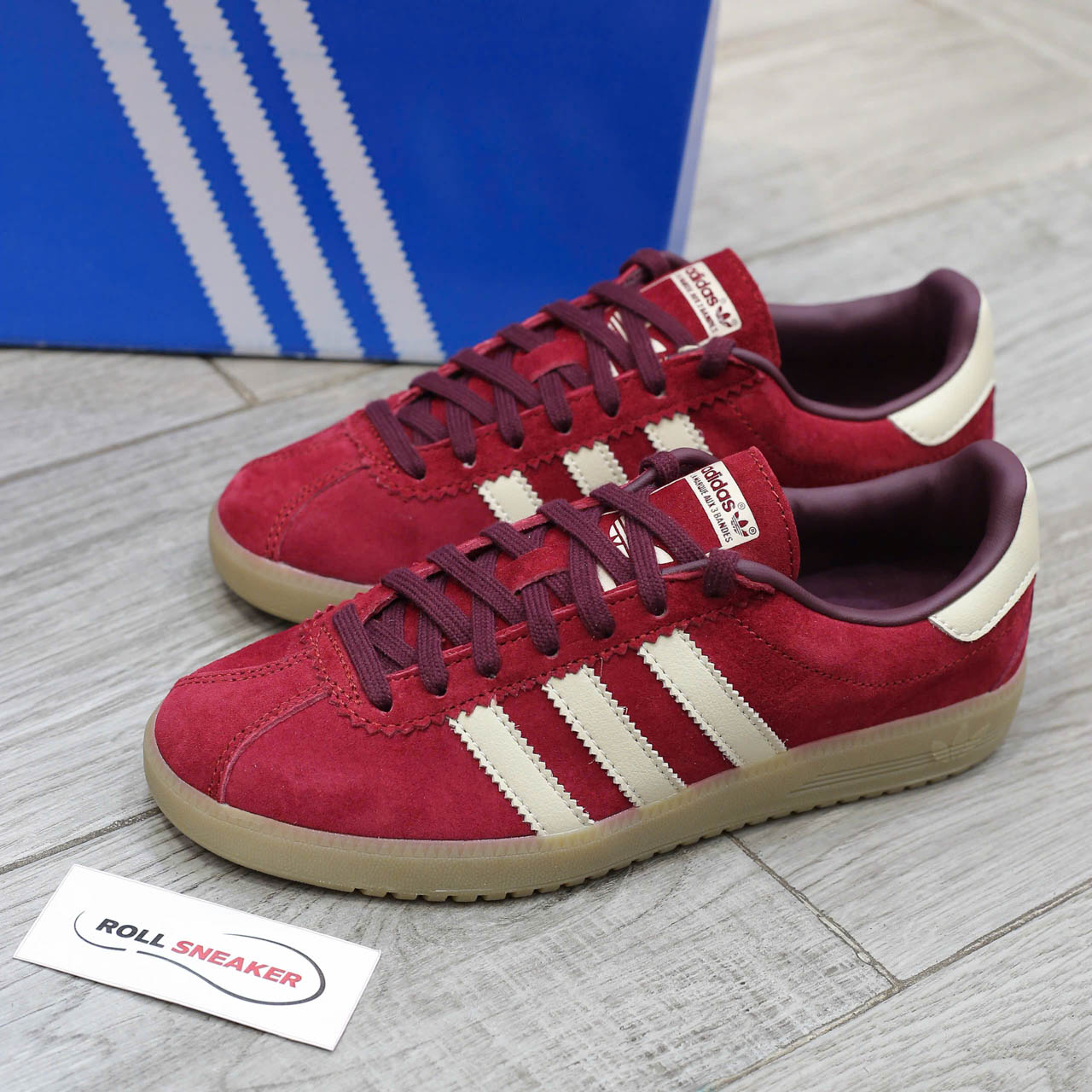 Giày Adidas Originals Bermuda ‘Collegiate Burgundy’ Chuẩn 99% Auth