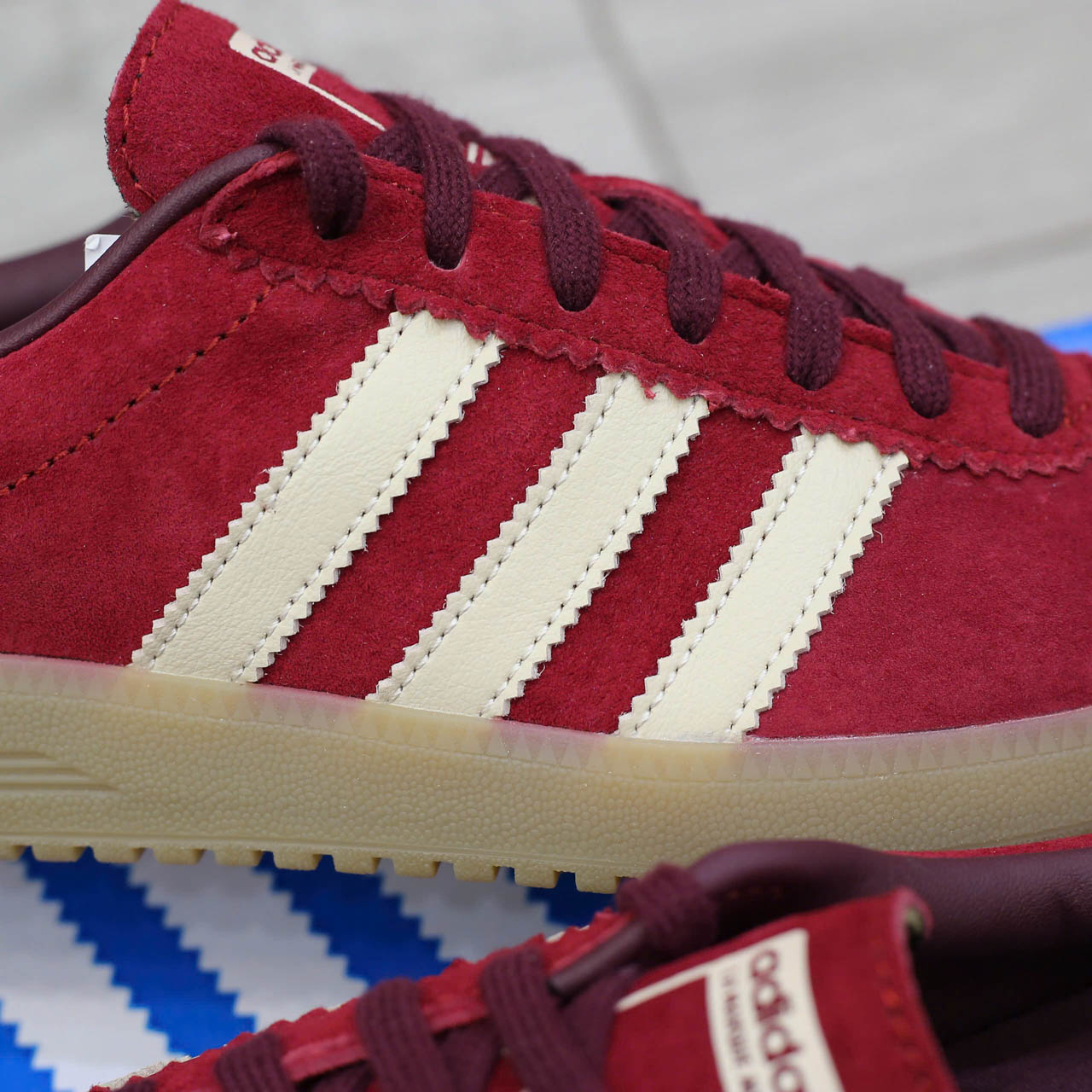 Giày Adidas Originals Bermuda ‘Collegiate Burgundy’ Chuẩn 99% Auth