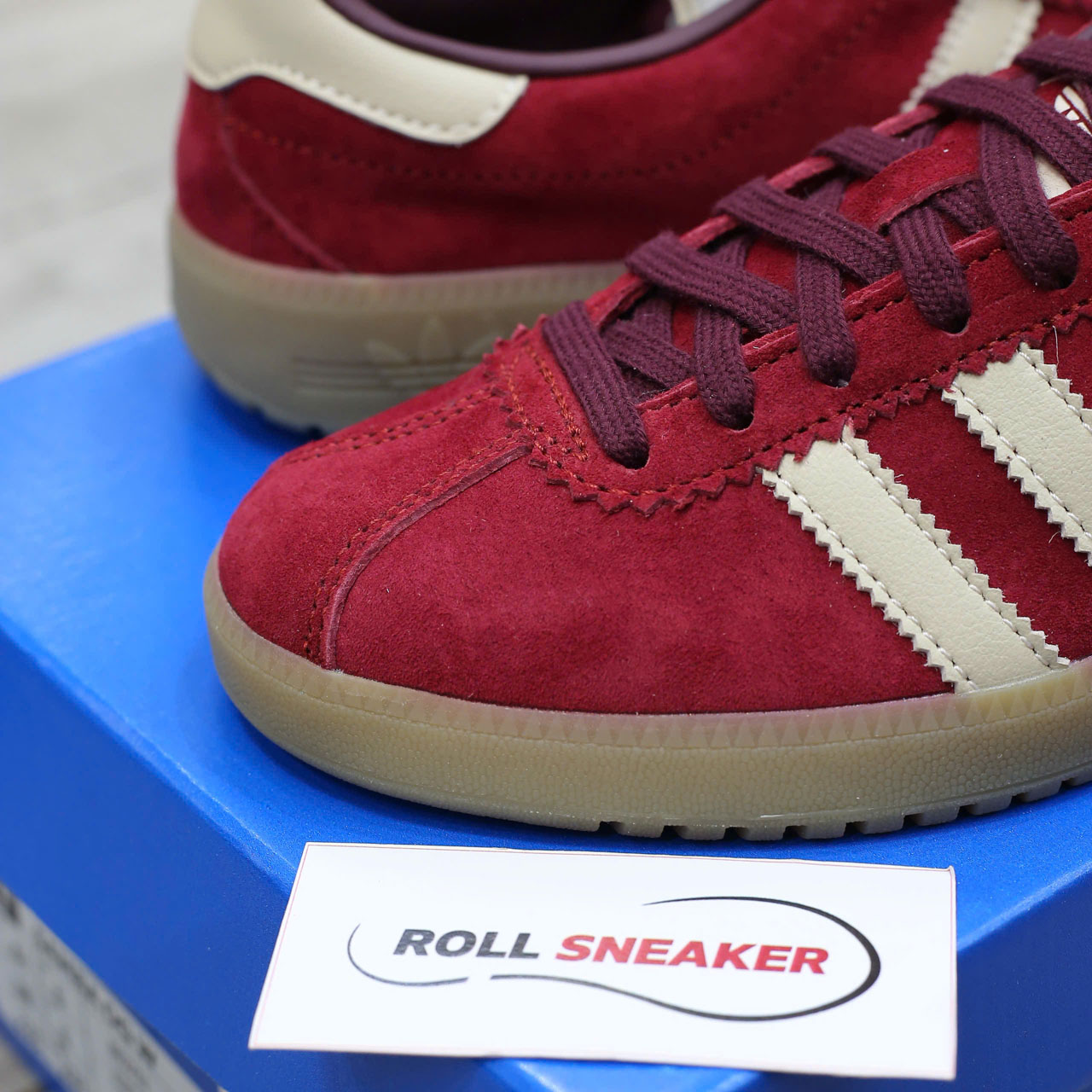 Giày Adidas Originals Bermuda ‘Collegiate Burgundy’ Chuẩn 99% Auth