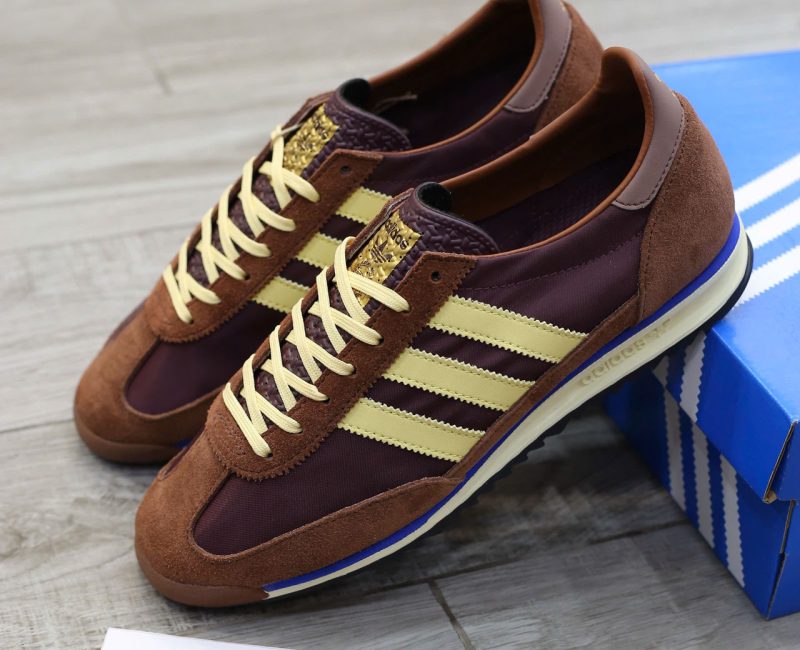 Giày Adidas SL 72 RS Maroon Preloved Brown Chuẩn 99% Auth