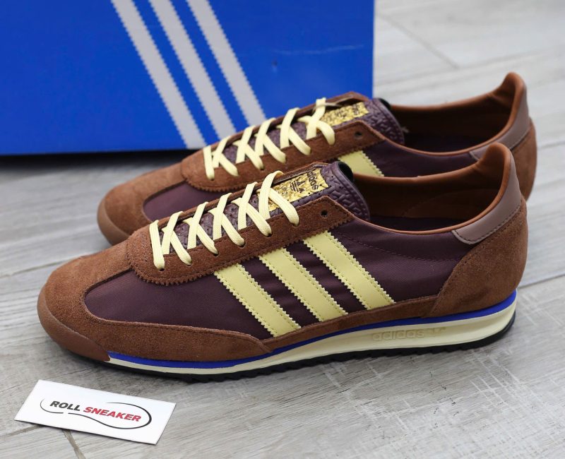 Giày Adidas SL 72 RS Maroon Preloved Brown Chuẩn 99% Auth