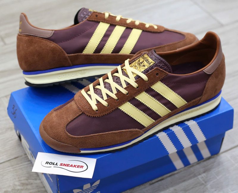 Giày Adidas SL 72 RS Maroon Preloved Brown Chuẩn 99% Auth