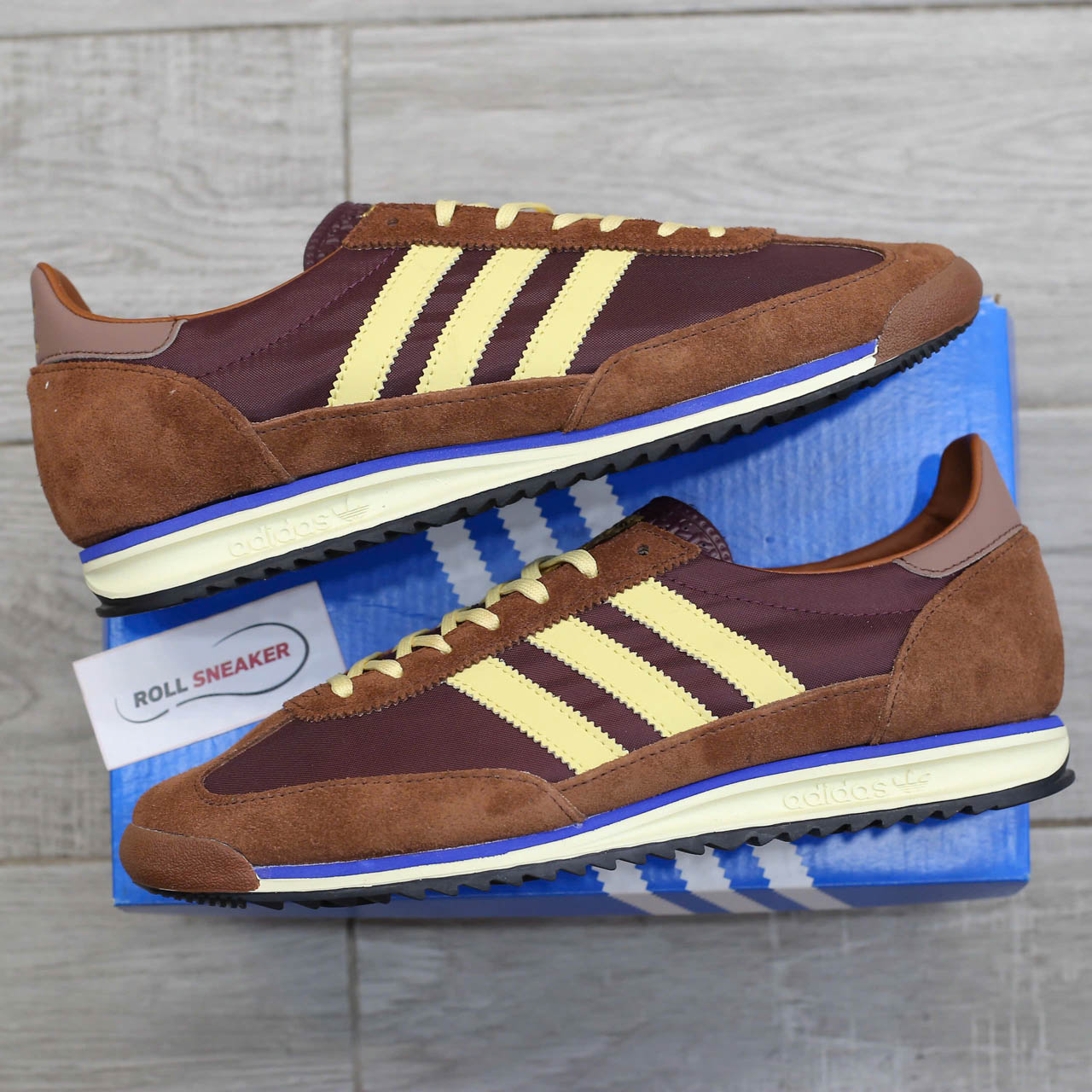Giày Adidas SL 72 RS Maroon Preloved Brown Chuẩn 99% Auth