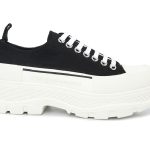 Giày Alexander Mcqueen Tread Slick ‘Black’ Chuẩn 99% Auth