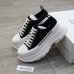 Giày Alexander Mcqueen Tread Slick ‘Black’ Chuẩn 99% Auth