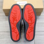 Giày Christian Louboutin Vieira Spikes 'Black' Chuẩn 99% Auth