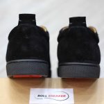 Giày Christian Louboutin Vieira Spikes 'Black' Chuẩn 99% Auth