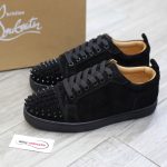 Giày Christian Louboutin Vieira Spikes 'Black' Chuẩn 99% Auth