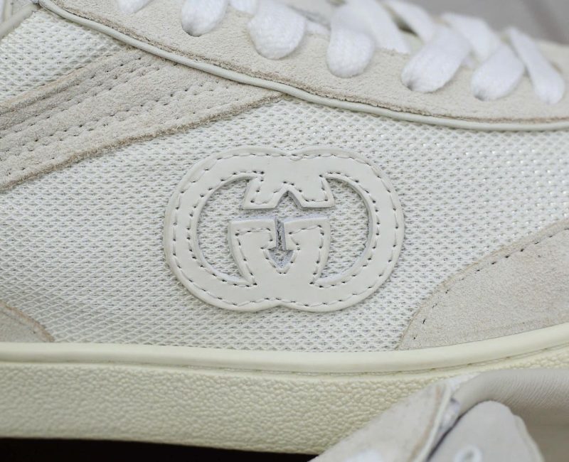 Giày Gucci Interlocking G Sneaker 'White Suede' Chuẩn 99% Auth