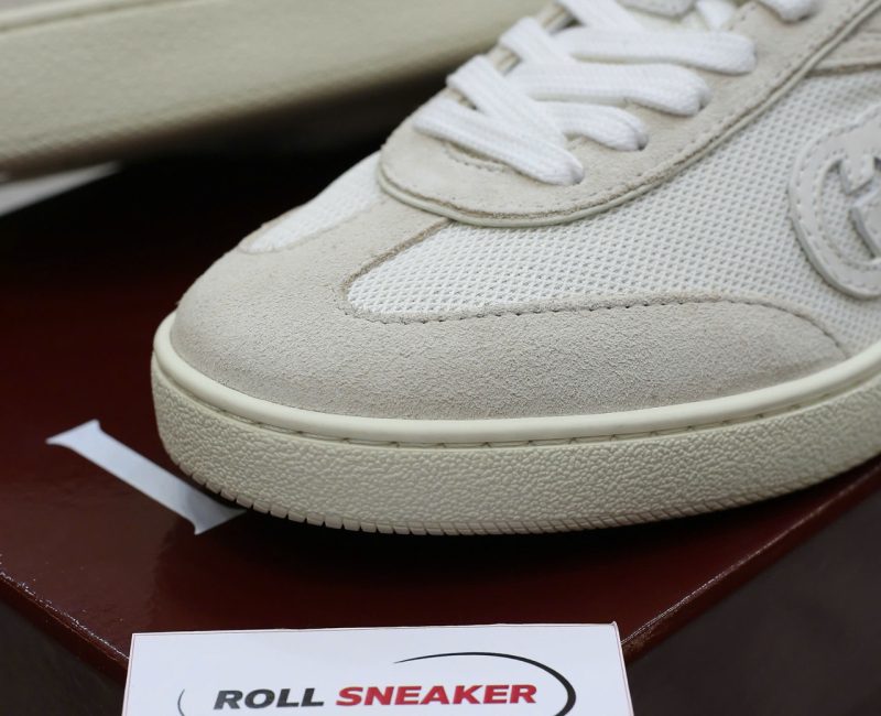 Giày Gucci Interlocking G Sneaker 'White Suede' Chuẩn 99% Auth