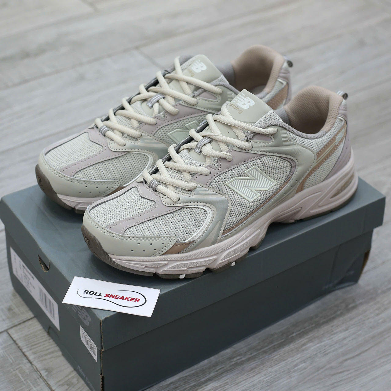 Giày New Balance 530 ‘Cream Beige’ Chuẩn 99% Auth