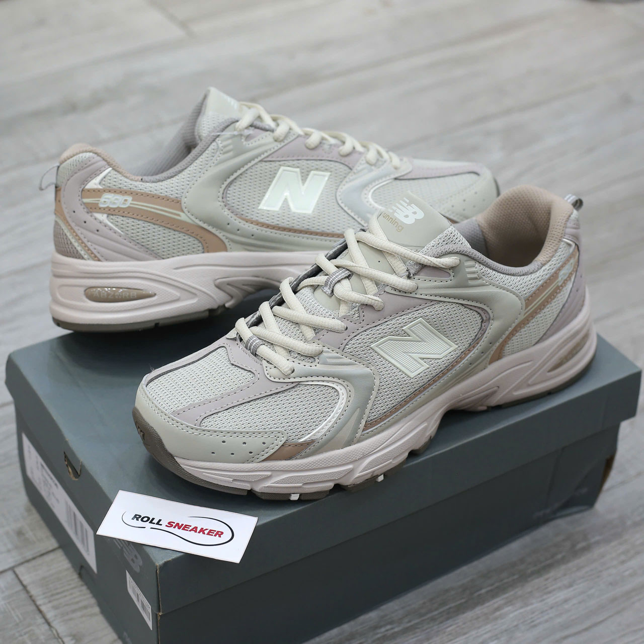 Giày New Balance 530 ‘Cream Beige’ Chuẩn 99% Auth